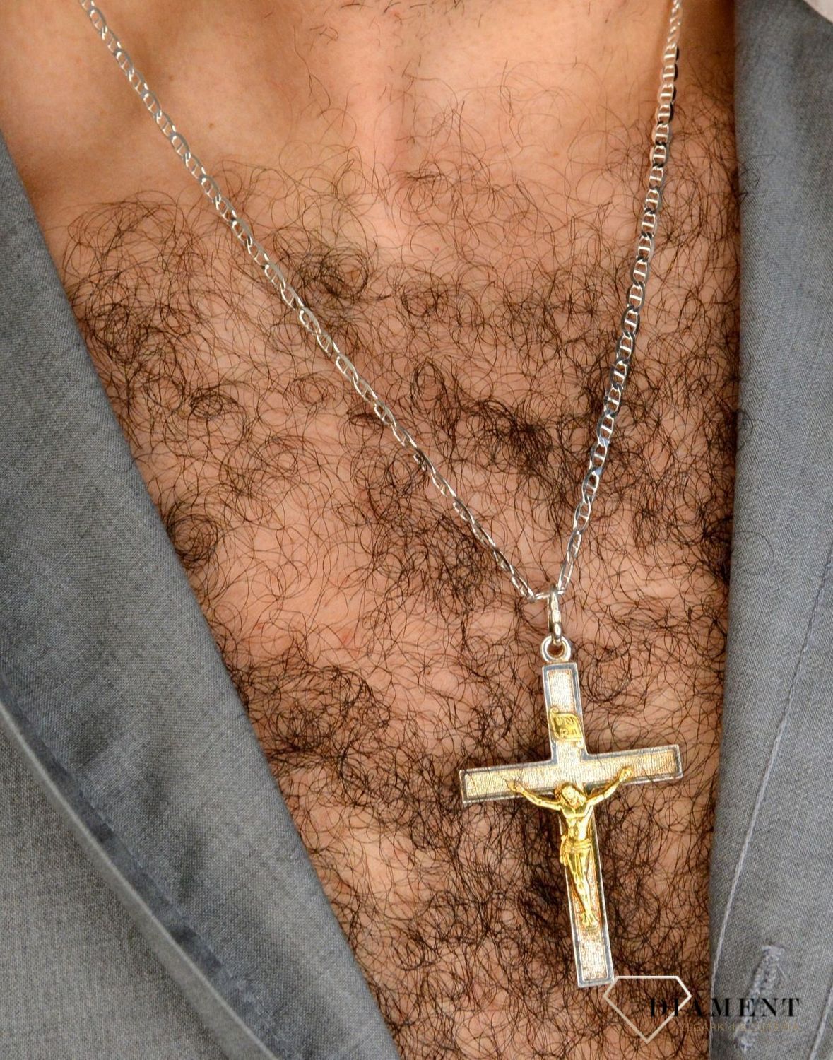 Srebrny łańcuszek splot Gucci 3,5 mm DIA-LAN-3821-80-925 3,5mm (1).jpg